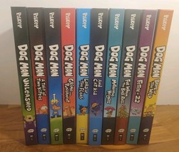 Lot Of 10 Dog Man Hardcover Books Dav Pilkey - $37.61