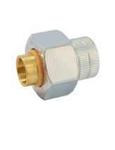 Two (2) ProLine 1/2 inch Dielectric Unions ~  FIP to Solder - $456.69 MXN