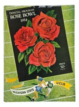 Michigan State vs UCLA 1954 Rose Bowl Official Game Program - £30.99 GBP