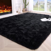 4x5.3 Feet Shaggy Fuzzy Rugs for Bedroom - £27.91 GBP