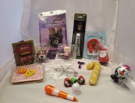 Holiday Themed Junk Drawer Lot Mixed Holidays  Some Used Some Not Figets WindUps - £14.99 GBP