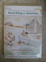 Sketching The Seasons Nancy Prince Machine Embroidery Pattern STS100 - $9.89