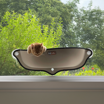 K&amp;H EZ Mount Window Pet Bed, Tan - £30.93 GBP