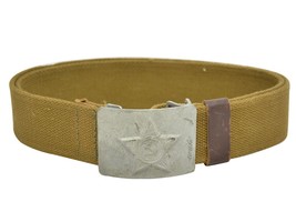Soviet canvas web belt Red Army military communist CCCP USSR Russia insignia  - £15.95 GBP