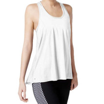 Ideology Womens Mesh Racerback Swing Tank Top Size Large Color Bright White - £30.23 GBP