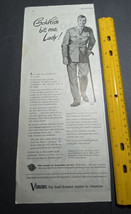 Vintage Print Ad Vimms Vitamins Goldfish bit me Lady Ephemera 1945 13.5&quot;... - $6.85