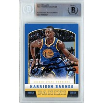 Harrison Barnes Golden State Warriors Auto 2013 Panini On-Card Autograph Beckett - £76.75 GBP