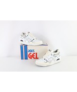NOS Vintage 90s Asics Mens 9.5 Spell Out Echelon Sneakers Shoes White Gr... - $1,817.37 MXN