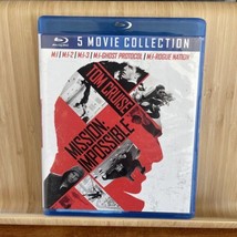 Mission: Impossible: 5 Movie Collection (Blu-ray) [damaged case) - £11.67 GBP