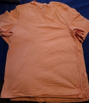 New Nike MEDIUM Men&#39;s Short Sleeve T-Shirt Coral/Melon-ish (NN) - $10.89