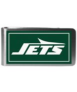 NFL New York Jets Mens Siskiyou SportsSteel Logo Money Clip, Steel, One ... - $4.86 CAD