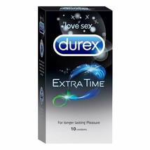Durex Condoms, Extra Time - pack of 5  50 pieces - $859.73 MXN