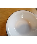 (1) Corelle Boutique Brushed Dinnerware Vitarelli Cereal Bowl White Black - £3.50 GBP