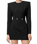 Authenticity Guarantee

Versace Strong-Shoulder Grain De Poudre Mini Sui... - $798.93