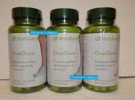Three pack: Nu Skin Nuskin Pharmanex OverDrive 60 Capsules SEALED x3 - $93.00