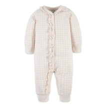 Modern Moments by Gerber Baby Girl Coverall With Mitten Cuffs,Newborn(0-... - £10.30 GBP