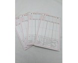 Lot Of (4) The Paper Facotry Bridge Score Pads - $26.72