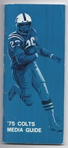 1975 Baltimore Colts Media Guide - £27.15 GBP