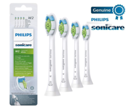 4-Pack Philips Sonicare  Optimal White W2 HX6064/65 Toothbrush Replacement Heads - £10.17 GBP