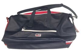 Lacoste Navy Duffle Bag Travel Gym Weekender Shoulder Strap New image 2
