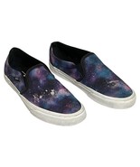 Vans Asher Slip On Sneakers Galaxy Low Top Shoes Women 8.5 Skateboard Co... - €13,58 EUR