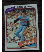 Gary Serum, Twins,  1980  #61 Topps Baseball Card - GDC CONDITION - £2.32 GBP