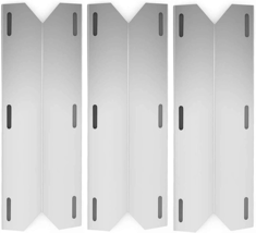 BBQ Heat Plates Tent Shield Stainless Steel 3 Pack for Jenn-air Nexgrill... - €50,95 EUR