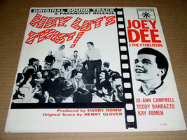 Joey Dee Starliters Hey Let&#39;s Twist Record Album Vinyl Vintage Roulette Label - £18.37 GBP