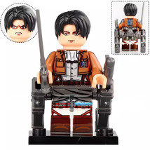 Levi Ackerman Anime Attack on Titan Custom LEGO Minifigure Toy Gift - $2.99