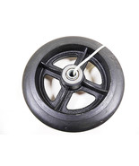 Cast Iron Wheel on Hard Rubber 8 x 2 inch 11/16 Axle Arbor with Grease F... - $319.69 MXN