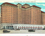 The Plaza Hotel San Antonio Texas White Border Vtg Postcard 1939 - $7.87