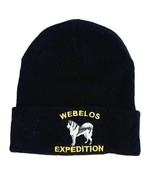Vintage BSA Cub Scout Webelos Expedition Winter Hat Beanie Embroidered OS - $23.38 CAD