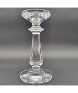 Illuminology By Waterford Panel Cut Crystal Candle Holder 8&quot; Tall - $45.99
