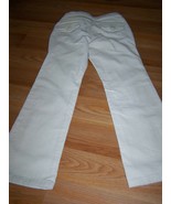 Girl&#39;s Size 7 Regular Gap Kids Boot Cut Stretch Corduroy Pants Off White... - $20.00