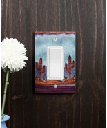 Pack of 2 Southwestern Desert Cactus Single Gang Rocker Switch Wall Plat... - $35.62 CAD