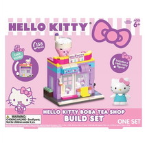 Hello Kitty Boba Tea shop Build Set &amp; Figure - 158 Pieces - $17.81