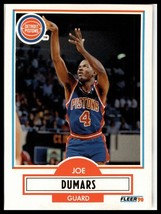 1990-91 Fleer #55 Joe Dumars - £1.78 GBP