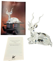Swarovski Crystal 1994 Inspiration d&#39; Africa Annual Edition Kudu Figurine w/ Box - £97.31 GBP