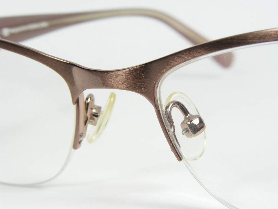 K+ Designed for KODAK LENS F 3B3 CHA CHAMPAGNE ROSE EYEGLASSES FRAME 53-17-140mm Item image 8