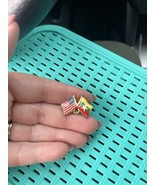 Myanmar / USA Flag Lapel Pin - Made in the USA  - €8,64 EUR