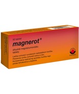 MAGNEROT 500 mg 50 tablets helps with disorders of muscle and heart acti... - £15.68 GBP