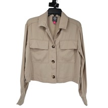 Vince Camuto Beige Cropped Jacket - £21.33 GBP