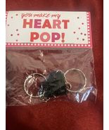 2PCS Brick Matching Heart Keychain Key Ring For Couples Valentine&#39;s Day ... - $160.66 MXN