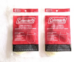 Lot Of 8 Coleman Lantern Mantles #21 String Tie NEW 2 4-packs USA Made 300000400 - £9.82 GBP