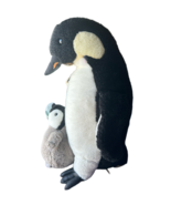 Aurora World, Emperor Penguin &amp; Baby Chick, 16” Large,   Plush - $24.20 CAD
