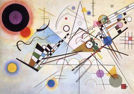 Artebonito - Wassily Kandinsky, Composition 8, L.E. Giclee Numbered - £52.11 GBP