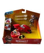 Disney Pixar The Incredibles 2 Elasticycle &amp; Elastigirl Playset Figure *New - $14.99