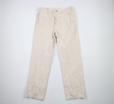 Vtg Ralph Lauren Mens 34x32 Wide Leg Military Style Chino Pants Trousers... - $69.25