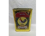 **EMPTY TIN* Victor Guedes Portugal Olive Oil Tin 4&quot; X 3&quot; X 6&quot; - £44.20 GBP