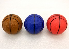 Lot of 6 Basketball Stress Relief Balls, Color Choice, Arthritis Therapy... - £5.44 GBP